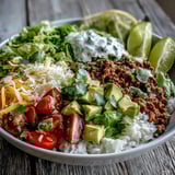 Turkey Taco Bowl