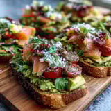 Spring Brunch Avocado Toast