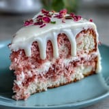 spring floral drip cake