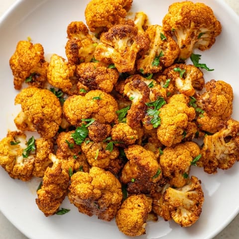 Tender Roasted Cauliflower Florets