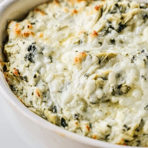 Spinach Artichoke Creamy Dip #14