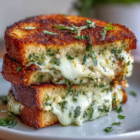 Mozzarella Pesto Chicken Grilled Cheese on a wooden board, showing crispy crust and vibrant green basil pesto spread.