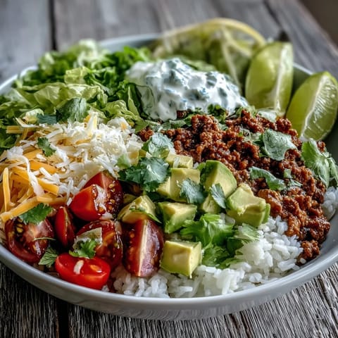 Turkey Taco Bowl