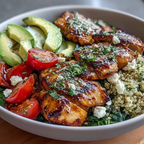 Lemon Vinaigrette Grilled Chicken