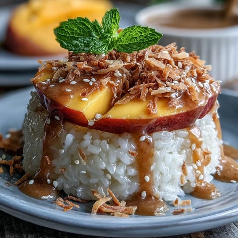 Mango Sticky Rice Cups