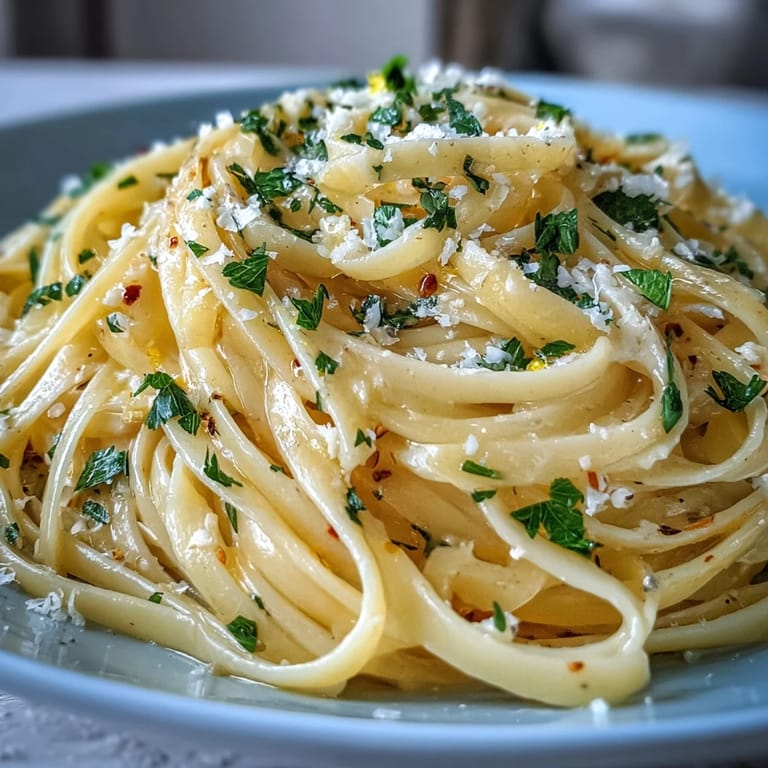Bright and zesty lemon butter pasta with garlic, Parmesan, and a glossy sauce, perfect for weeknight dinners.