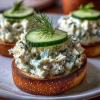 Fresh Benedictine cucumber canapés with creamy spread and dill, perfect for Derby Day entertaining.
